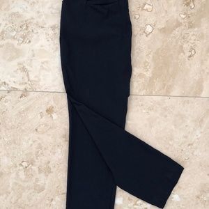 CHICO's 1p (8/10 petite) Brigitte Navy Blue Ankle Pant EUC